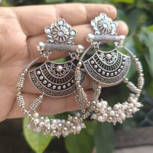 Beautiful Double layer round earring