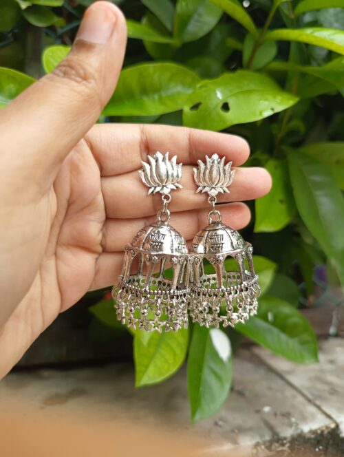 Trending Sita Ram Jhumka earring for woman - Image 3