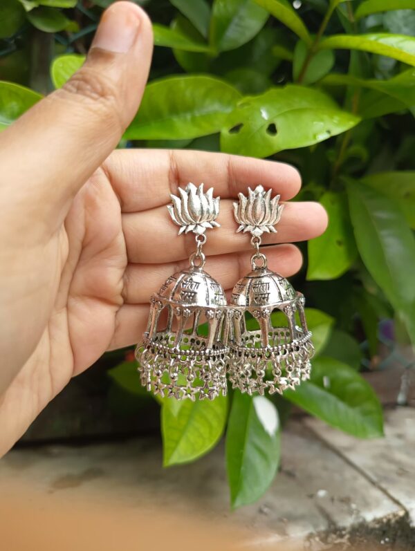 Trending Sita Ram Jhumka earring for woman - Image 3