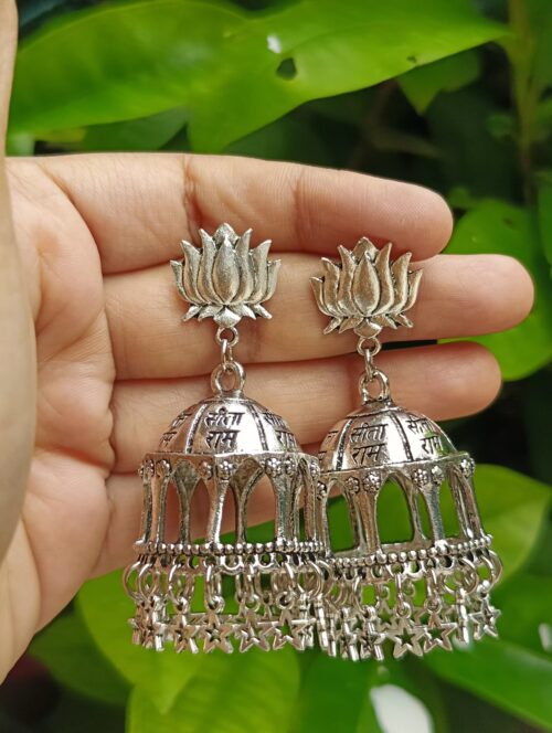 Trending Sita Ram Jhumka earring for woman - Image 5
