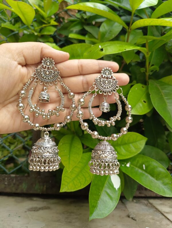 latest Multi layer jhumka for girl - Image 2