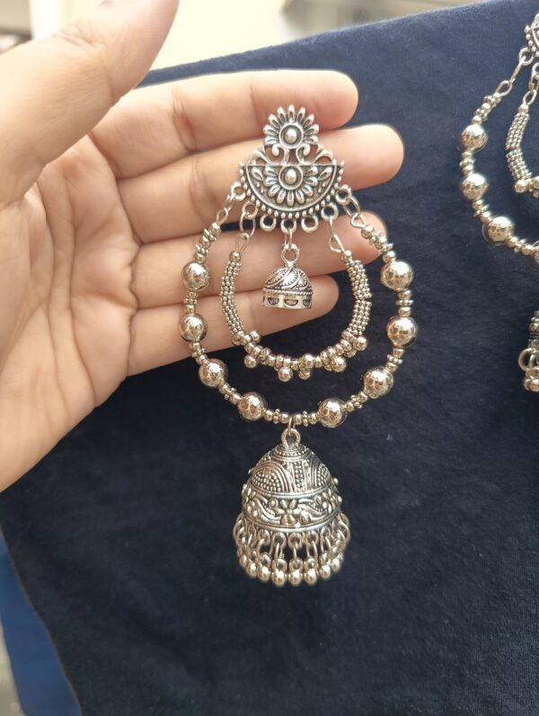 latest Multi layer jhumka for girl - Image 3