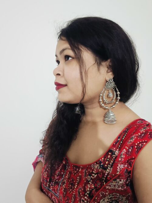 latest Multi layer jhumka for girl - Image 4