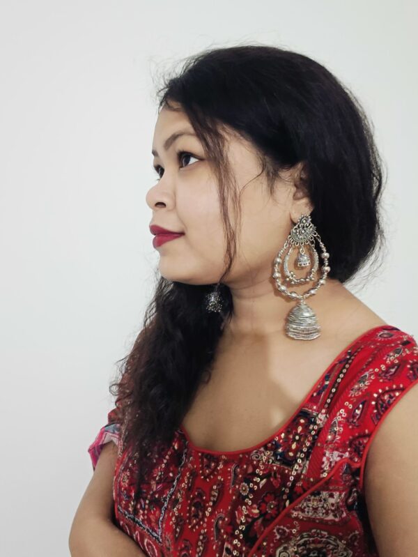 latest Multi layer jhumka for girl - Image 4