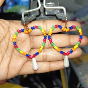 Latest Heart Pearl earring for girls