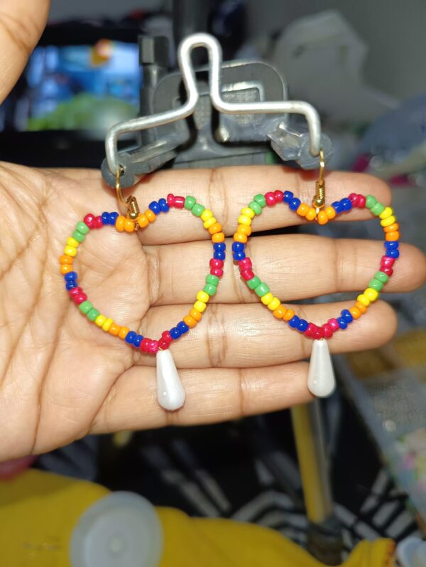 Latest Heart Pearl earring for girls
