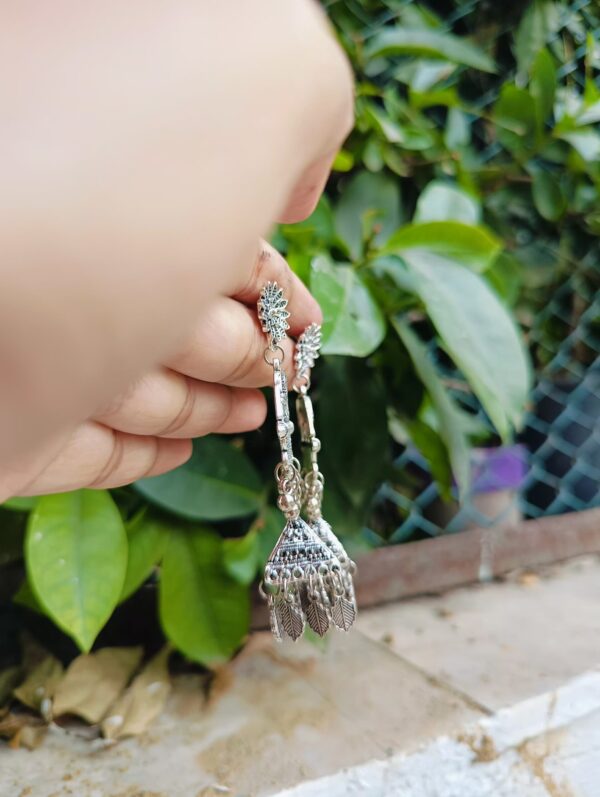 Trending three layer earring for girls - Image 2