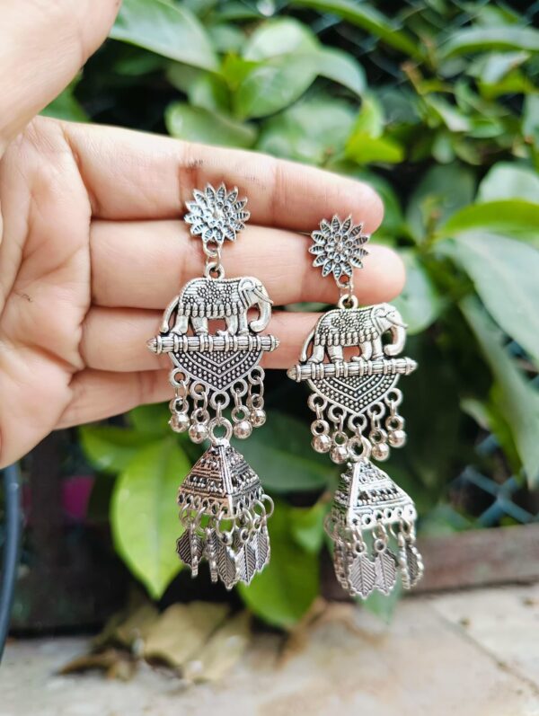 Trending three layer earring for girls