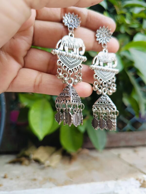 Trending three layer earring for girls - Image 3