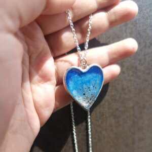 Sky Style Heart-Shaped Pendant for Women