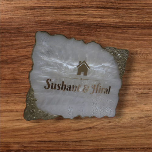 Customised Resin name plate for Home-9x12 Inches - Image 2