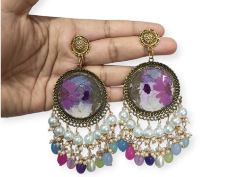 multi color earring